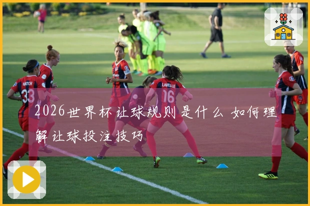 2026世界杯让球规则是什么 如何理解让球投注技巧