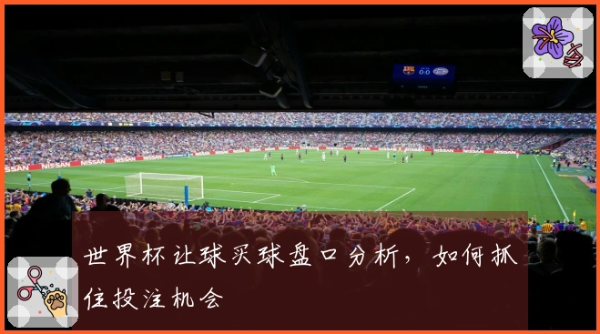 世界杯让球买球盘口分析，如何抓住投注机会