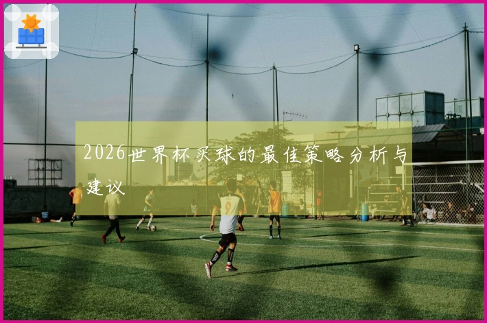 2026世界杯买球的最佳策略分析与建议